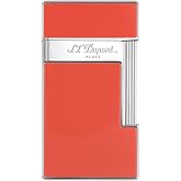 S.T. Dupont Slimmy Coral Lacquer &amp; Chrome Lighter, 028006