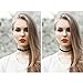 Caydo 8 Pcs Black Tattoo Chokers Necklaces Set Tattoo Lace Velvet Chokers Necklace for Women and Girls