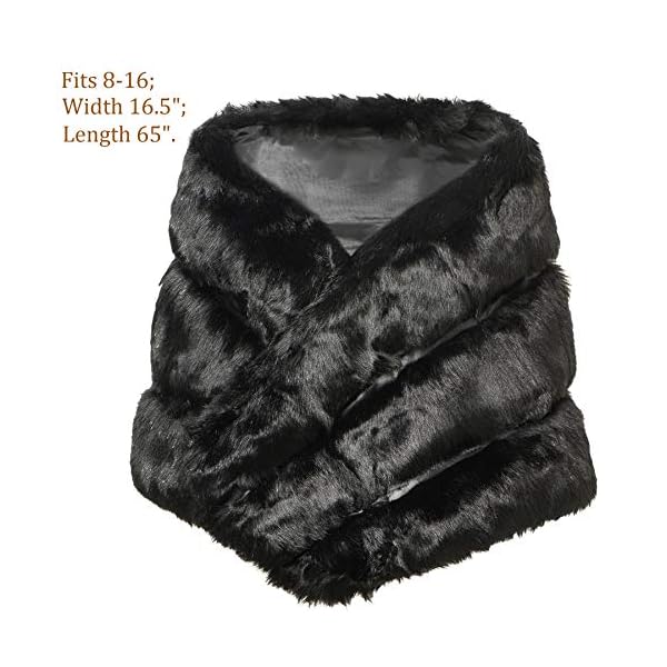 fur collar shawl wrap