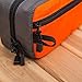 GOX Travel Toiletry Bag,Dopp Kit Case,Ultra-Light Cosmetics Bag Makeup Organizer(Orange)