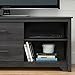 South Shore Fusion TV Stand with Drawers, Gray Oak,