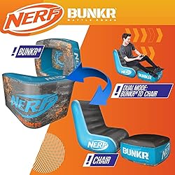NERF BUNKR BattleZone Switch Gaming Chair and