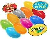 Crayola Silly Putty Gift Set - 10 Pack Bundle Original Metallic Changeable Glow