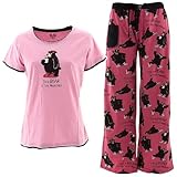 Lazy One I'm A Bear In The Morning Pajama Set for Juniors