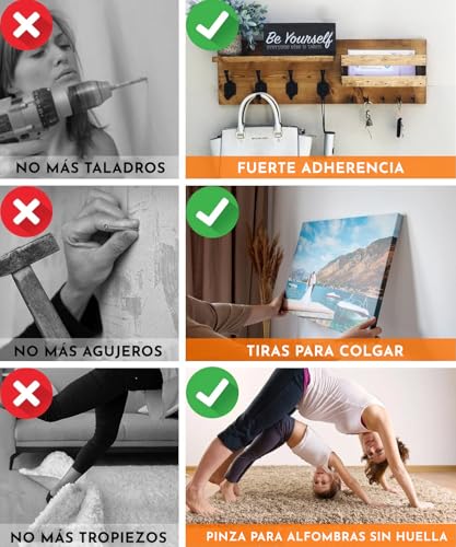 LSXD Cinta Doble Cara, 2 Rollos 5M Nano Tape Extrafuerte Reutilizable y Impermeable con Tijera, Tape Doble Cara Transparente para Pared, Cocina, Baño, Alfombra, Manualidades, Fijación de Fotos