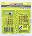 Ryobi AR2074G SpeedLoad Plus+ Titanium Coated 17-Piece Bit Set for Wood Metal or Plastic (w/Storage Case) (16 Hex Shank Bits, 1 Hex Shank Chuck)