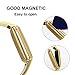 TENGL Compatible Fitbit Flex 2 Bands, Newest Unique Magnetic Adsorption Switch Stainless Steel Metal Accessory Bangle Watch Bands Straps for Fitbit Flex 2- Silver Rose Golden Black
