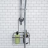 Croydex Shower Caddy Hanging Storage No Drill Rust Free Stainless Steel view 2