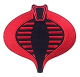 Hook Cobra Red Black Embroidered Hat Ball Cap Patch by Titan One