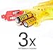 T-rex Bubble Gun Shooter – Light Up Bubble Blaster With Realistic Sounds by Big Mo’s Toys (Yellow)