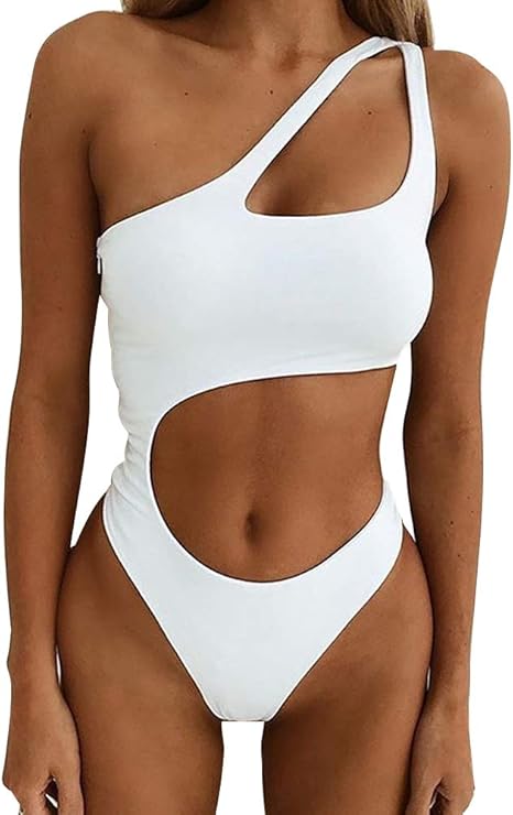 Vestidos de baño blancos enteros Clearance