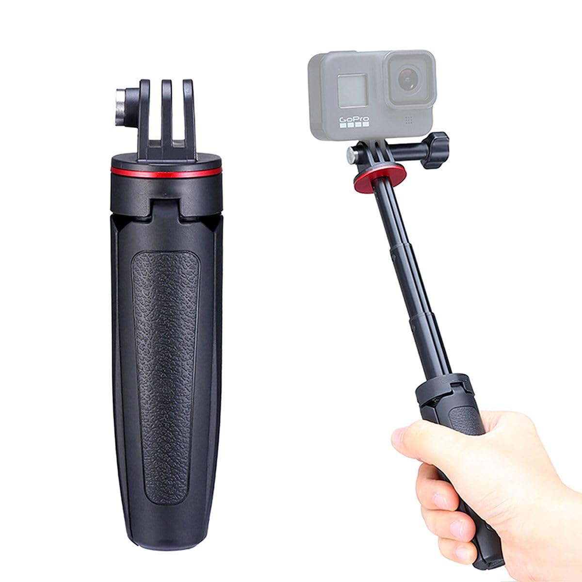 ULANZI MT-09 GoPro Vlog Tripod, Hand Grip and Selfie Stick for Photo & Video