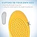 Insoles for Men & Women, Roadbox Arch Support High Performance Full-Length Shoe Inserts with Shock Cushion