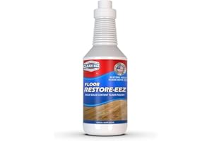 CLEAN-EEZ CLEANING PRODUCTS Clean-eez Ultimate Floor Restorer & Polish - Revitalize, Protect, Shine Wood, Laminate, Vinyl, Bamboo, Slate, Terracotta & More (1 Bottle)