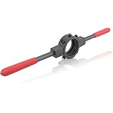 AUTOKAY Round Die Stock Handle Wrench Holder 38mm 1.49inch Metric Round Non Slip