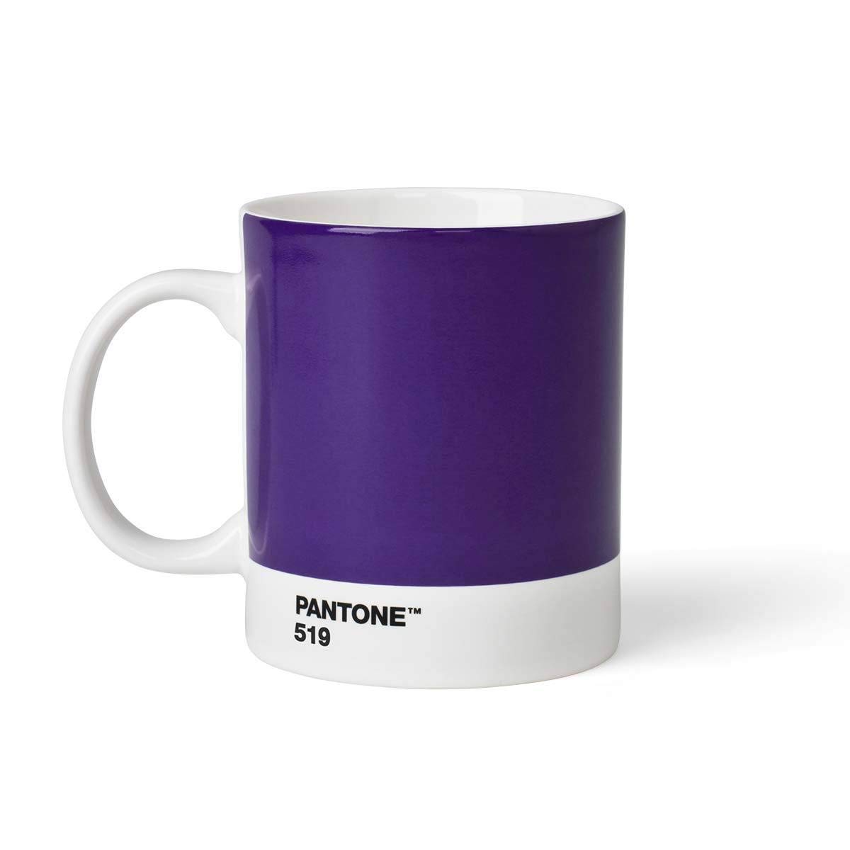 Copenhagen Design Pantone Mug, Coffee/Tea Cup, fine China (Ceramic), 375 ml, Purple, C, Porcelain, Violet 519, 1 Count (Pack of 1) — image 1