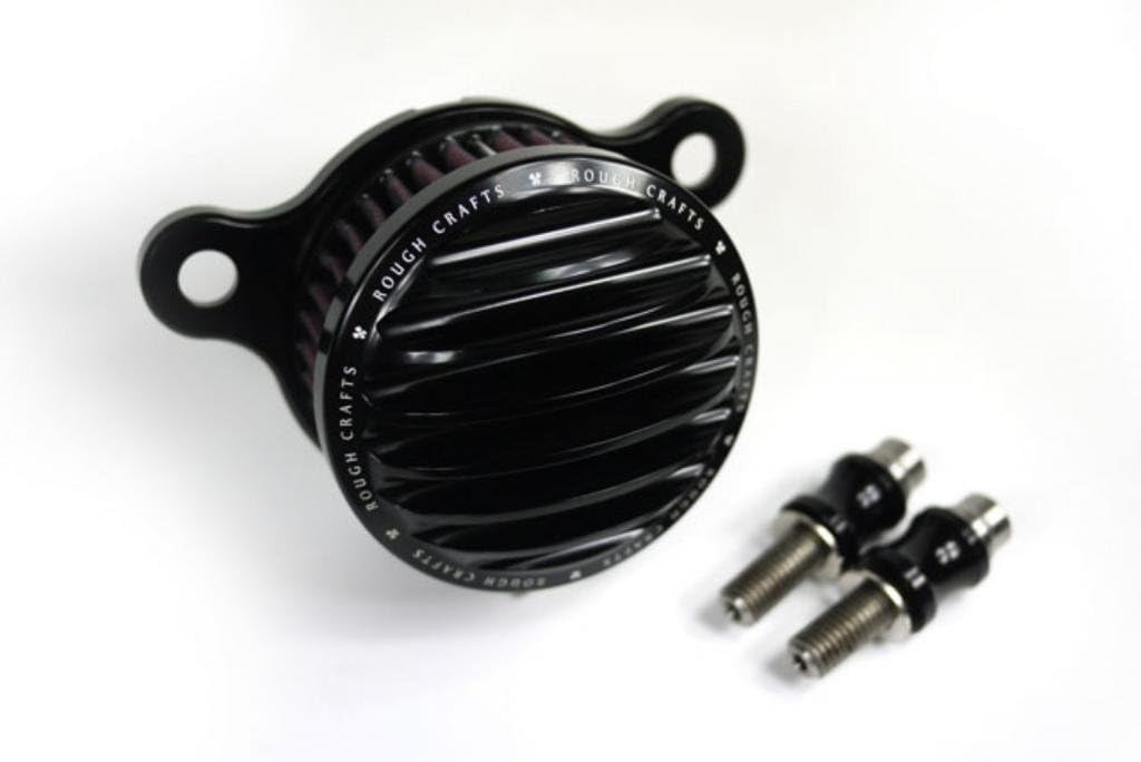 Rough Crafts Air Cleaner + Intake Filter System Hd Harley Sportster 2004-2014 Xl 883