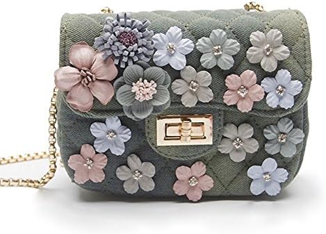 MISASHA Classic Designer Quilted Vegan Leather Black Pearl Backpack
