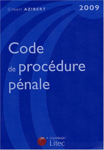 Code de procédure pénale, 2009