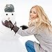 VELAZZIO Ski Gloves - Winter Snow Gloves with Dupont Sorona, Waterproof Breathable Touchscreen