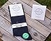 Men's Bamboo 4 Pair Socks - Soft Touch, Scented, Seamless, Antibacterial Organic Bamboo Fiber (Assorted-2)