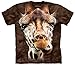 The Mountain Giraffe Adult T-Shirt, Brown, 2XL