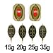SAMSFX Plastic Environmental Inline Method Feeder with Quick Release 2 Moulds for Carp Fishing Series Bait Tool Flat Green
