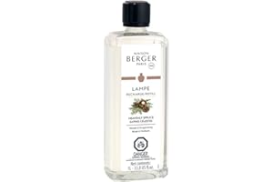 MAISON BERGER Heavenly Spruce - Lampe Berger Fragrance Refill for Home Fragrance Oil Diffuser - 33.8 Fluid Ounces - 1 Liter