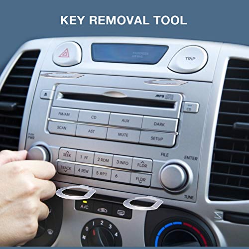 Auto Trim Removal Tool Kit for Car Door Clip Panel Audio Video Dashboard, Set of 16Pcs - Thumbnail 3