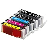 E-Z Ink (TM) Compatible Ink Cartridge Replacement for Canon PGI-270XL CLI-271XL PGI 270 XL CLI 271 XL (1 PGBK,1 Black,1 Cyan,1 Magenta,1 Yellow) 5 Pack Compatible With MG6820 MG5720 MG6821