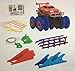 TRIX TRUX Monster Trucks That Flip, Climb and Zip - Line Powerful 4 Wheel Drive