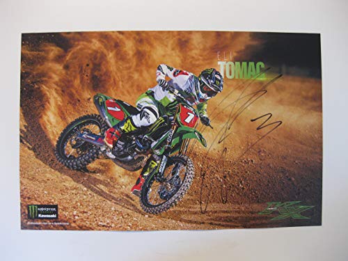 Eli Tomac, supercross, motocross, signed, autographed, 11x17 Poster, COA Will Be Included,