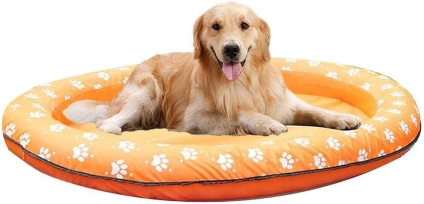 Gbx Piscine Gonflable Pour Chiens Flottant Radeau Flottant Piscine Pour Animaux De Compagnie Lit Flottant En Rangee Orange Amazon Fr Cuisine Maison