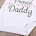 I Found My Prince His Name Is Daddy Baby Onesie Bodysuit