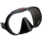 Hollis M-1 Mask | Ideal for Scuba Diving and Snorkeling | Ultra Clear Glass | Comfortable, Frameless Silicon Skirt | Wide Range of Vision | Distortion Free Vision | Fantastic Color Visibility