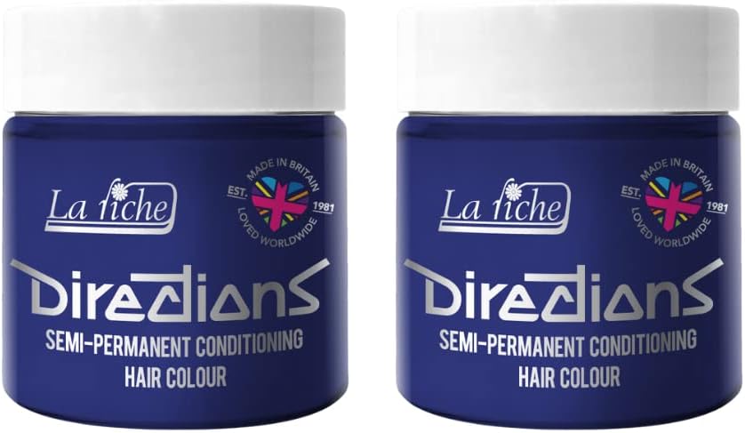 La Riche Directions Neon Blue 2x 100ml Semi-Permanent Hair Colour