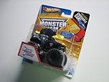 Monster Jam 2013 HOT WHEELS 1:64 SCALE MOHAWK WARRIOR TRUCK WITH CRUSHABLE CAR