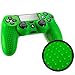 Playstation 4 STUDDED Controller Skin by Foamy Lizard ® ParticleGrip Premium Protective Anti-slip Silicone Grip Case Cover for PS4 Controller (Photon - Green)