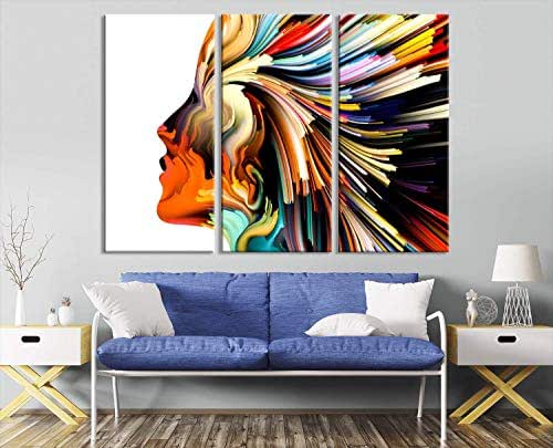 Amazon.com: Modern Vibrant Color Abstract Vivid Art Painting Wall Art