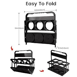 Bodaon 6 Cup Drink Carrier with Handle, Plastic Cup