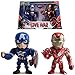 Metals Marvel 4 inch Movie Twin Pack - Captain America & Ironman (M51)