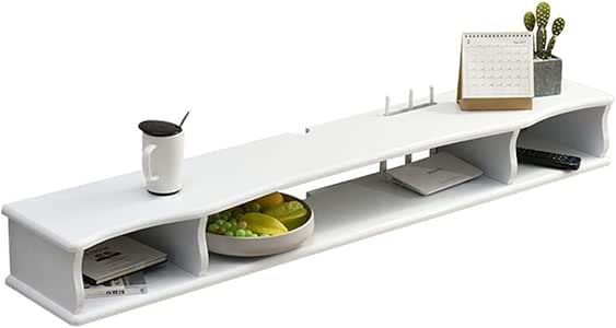 Racks, Estantes Y Cajones Mueble de TV Montado en la Pared Estante de