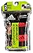 adidas Men's Sport Performance Boxer Briefs Underwear (2 Pack), Black/Power Red Black/Solar Red, Large