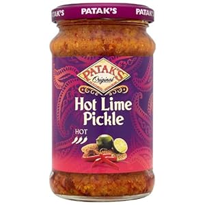 Pataks Hot Lime Pickle 283 g (Pack van 3)