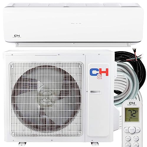 Cooper & Hunter 36,000 BTU Mini Split AC/Heating system Sophia Series 208/230V Heat Pump with 25ft Installation Kit