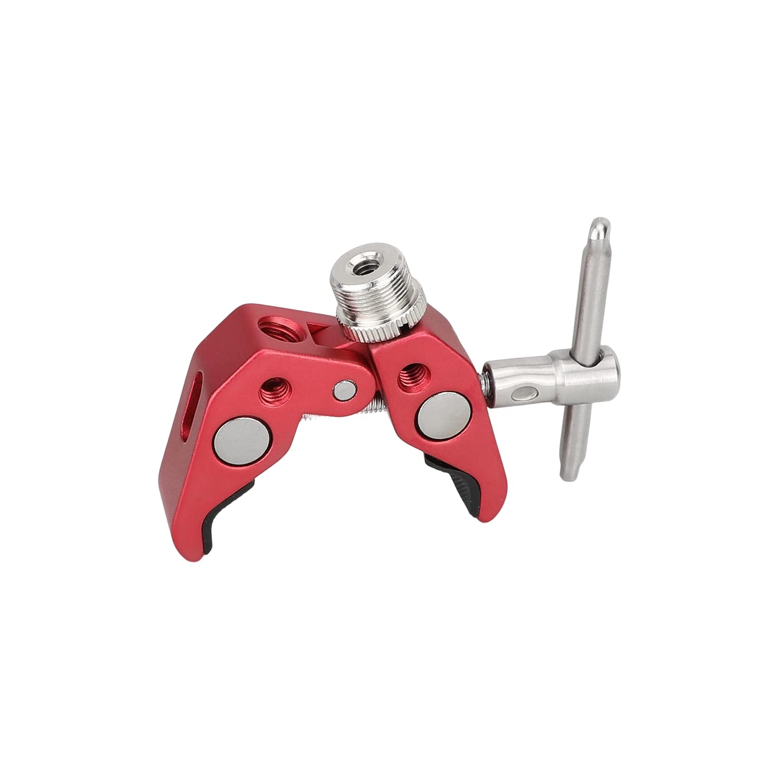 SZRIG Clamp Crab Pliers Clip with 5/8"-20 Thread Adapter for Microphone Mount