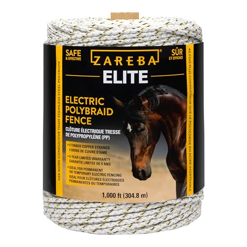 Zareba Elite Electric Polybraid Horse Fence