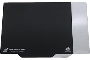 CNZTHDY 3D Printer Magnetic Build Plate Sticker Sheet for Artillery Genius/Pro/Prusa MK2/MK2A/Anet A8/Anet A6/Wanhao Duplicator i3, Flexible Removable Heated Printing Bed Platform Adhesive Base Mat 220x220mm