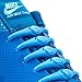HICKIES 1.0 Original Unisex One-size Fits All Elastic No-Tie Shoelaces For All Types Of Shoes Cyan(14 HICKIES Laces)