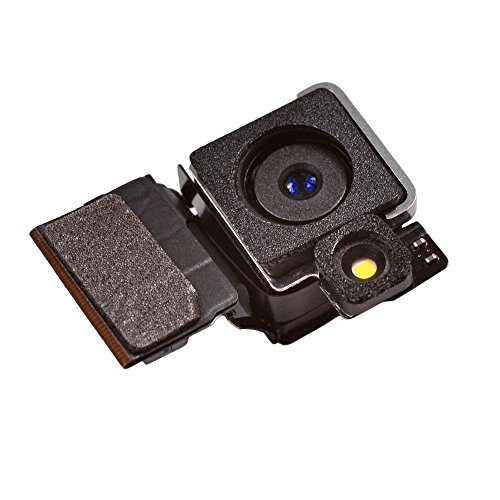 Johncase New OEM 8MP Autofocus Main Rear Back Camera w/Led Flash Module Cam Flex Cable Replacement Compatible with iPhone 4s